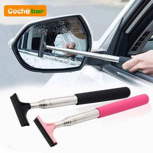 Telescopic Car Mirror Cleaning Wiper