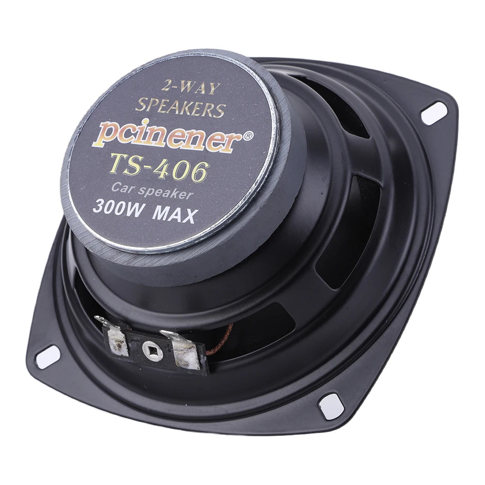 4/5/6 Inch Full Frequency Car Stereo Speaker 300W/400W/500W 2 Way Car HiFi Coaxial Speaker Vehicle Audio Music Stereo Subwoofer