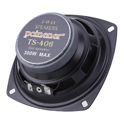 4/5/6 Inch Full Frequency Car Stereo Speaker 300W/400W/500W 2 Way Car HiFi Coaxial Speaker Vehicle Audio Music Stereo Subwoofer
