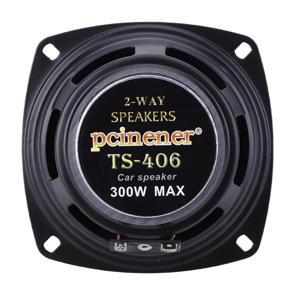 4/5/6 Inch Full Frequency Car Stereo Speaker 300W/400W/500W 2 Way Car HiFi Coaxial Speaker Vehicle Audio Music Stereo Subwoofer