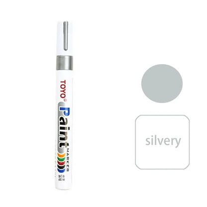 White Waterproof Tyre Paint Marker Pen – Permanent, Pro Grade